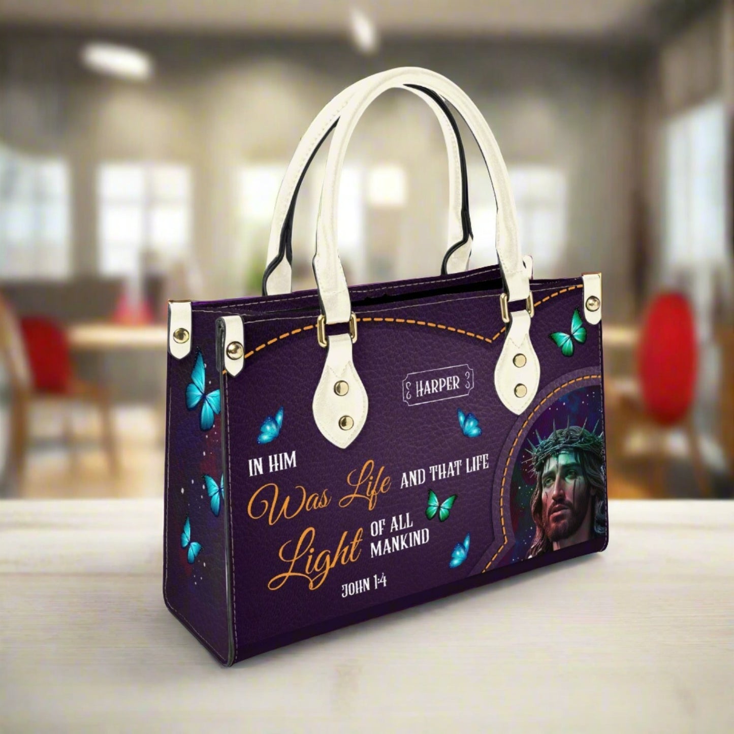 Light of All Mankind - Women's Bespoke Bag - Long Strap