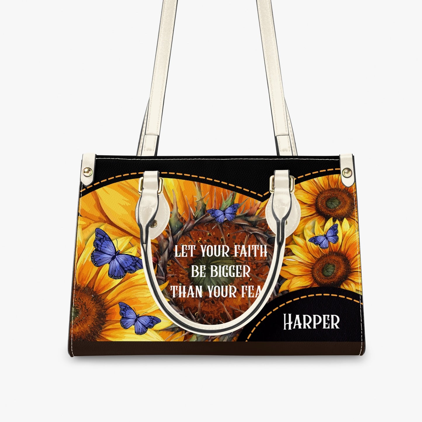 Let Your Faith Be Bigger - Women's Bespoke Bag - Long Strap