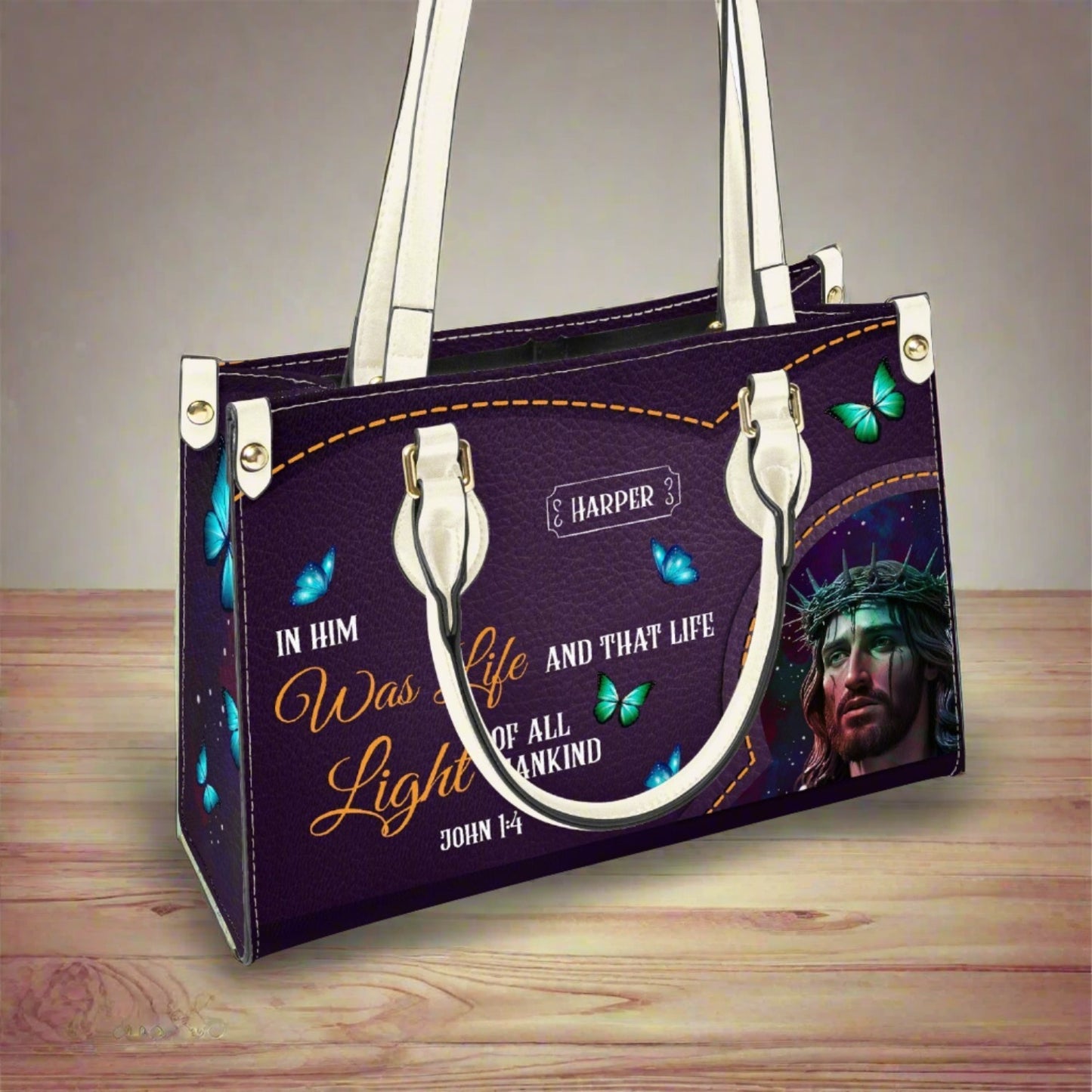 Light of All Mankind - Women's Bespoke Bag - Long Strap