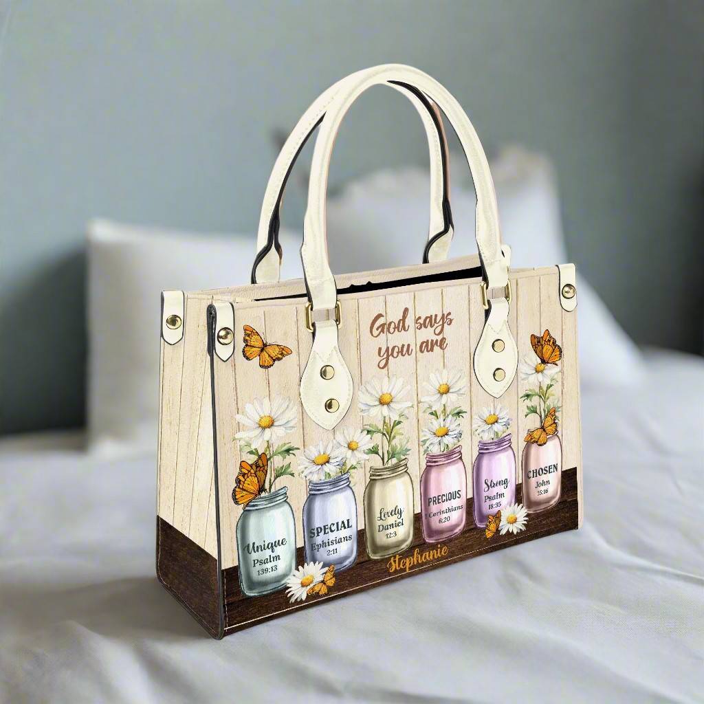 God Says You Are Unique - HandBag for Women