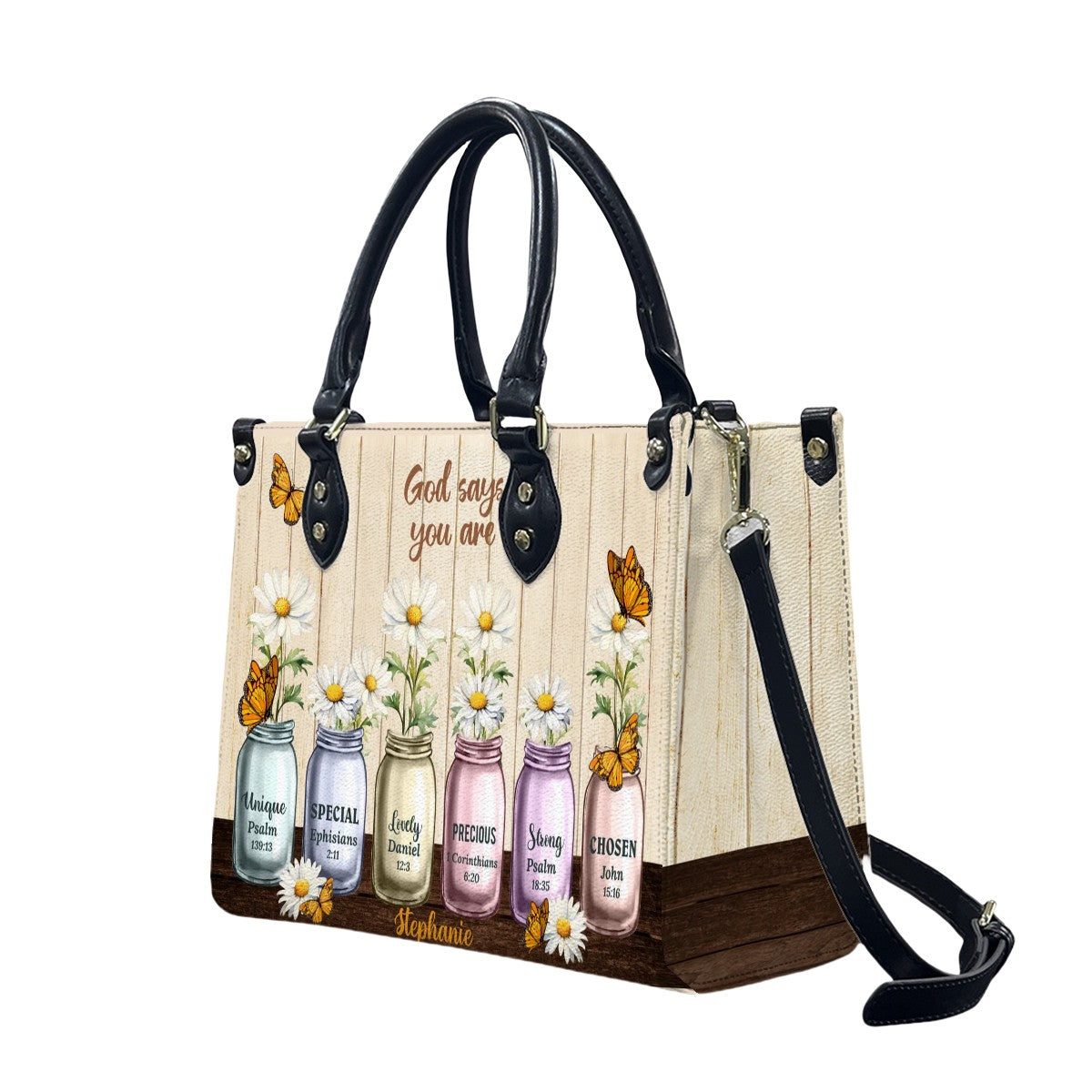 God Says You Are Unique - HandBag for Women