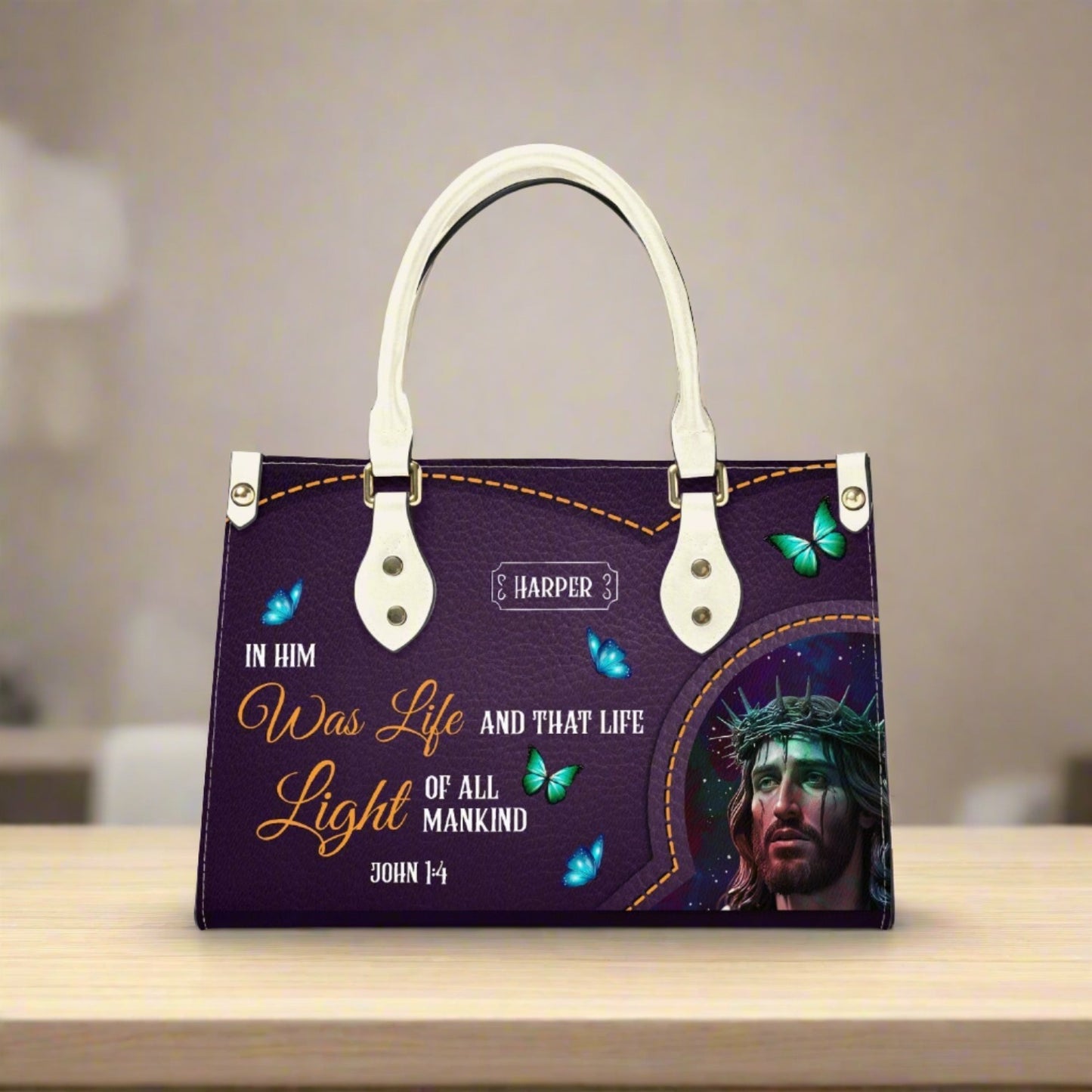 Light of All Mankind - Women's Bespoke Bag - Long Strap
