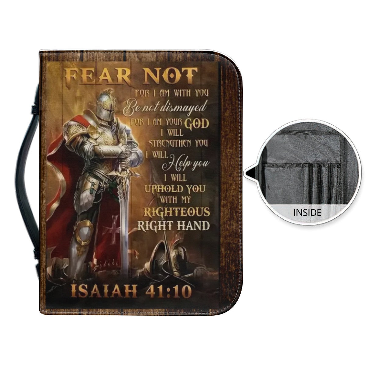 Fear Not Isaiah 41:10 - Bible Cover
