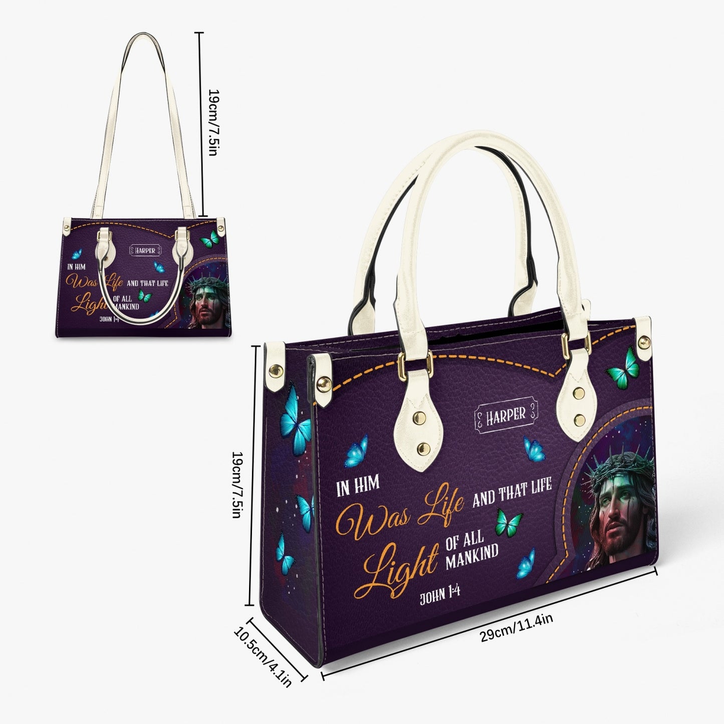 Light of All Mankind - Women's Bespoke Bag - Long Strap