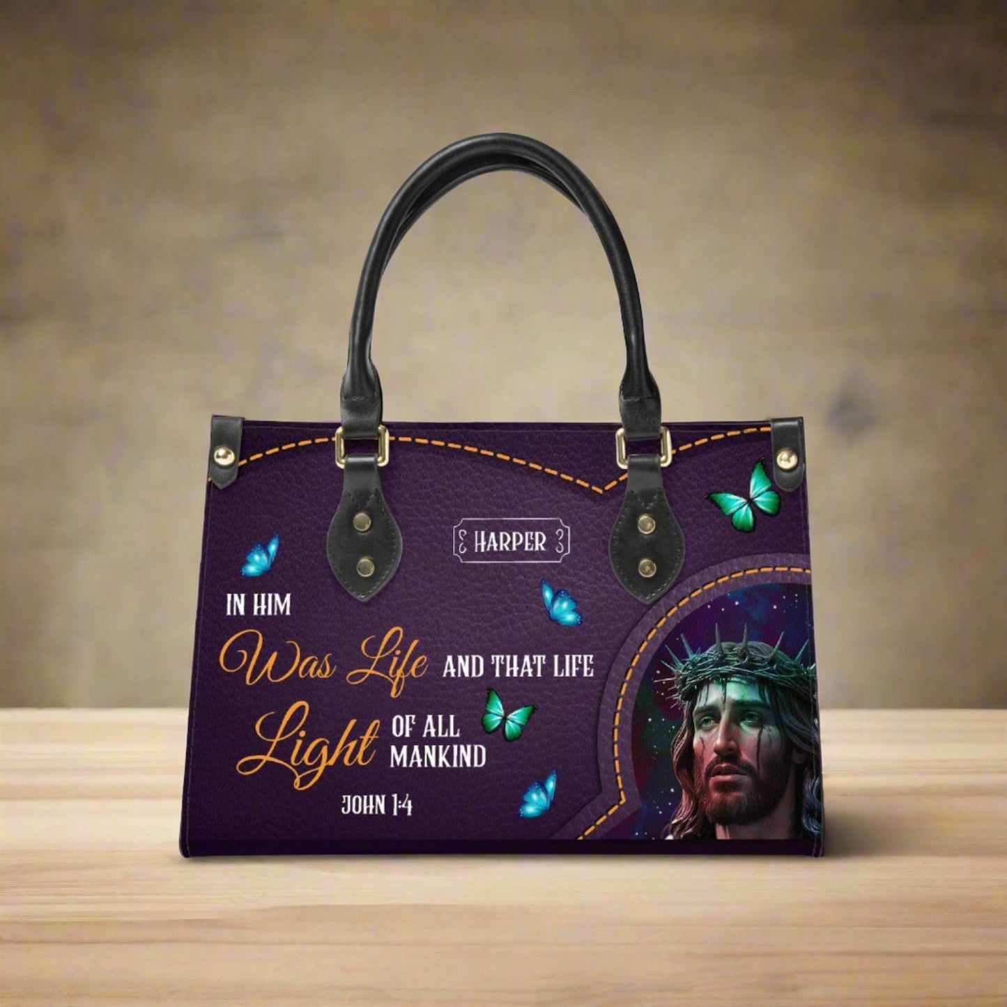 Light of All Mankind - Women's Bespoke Bag - Long Strap