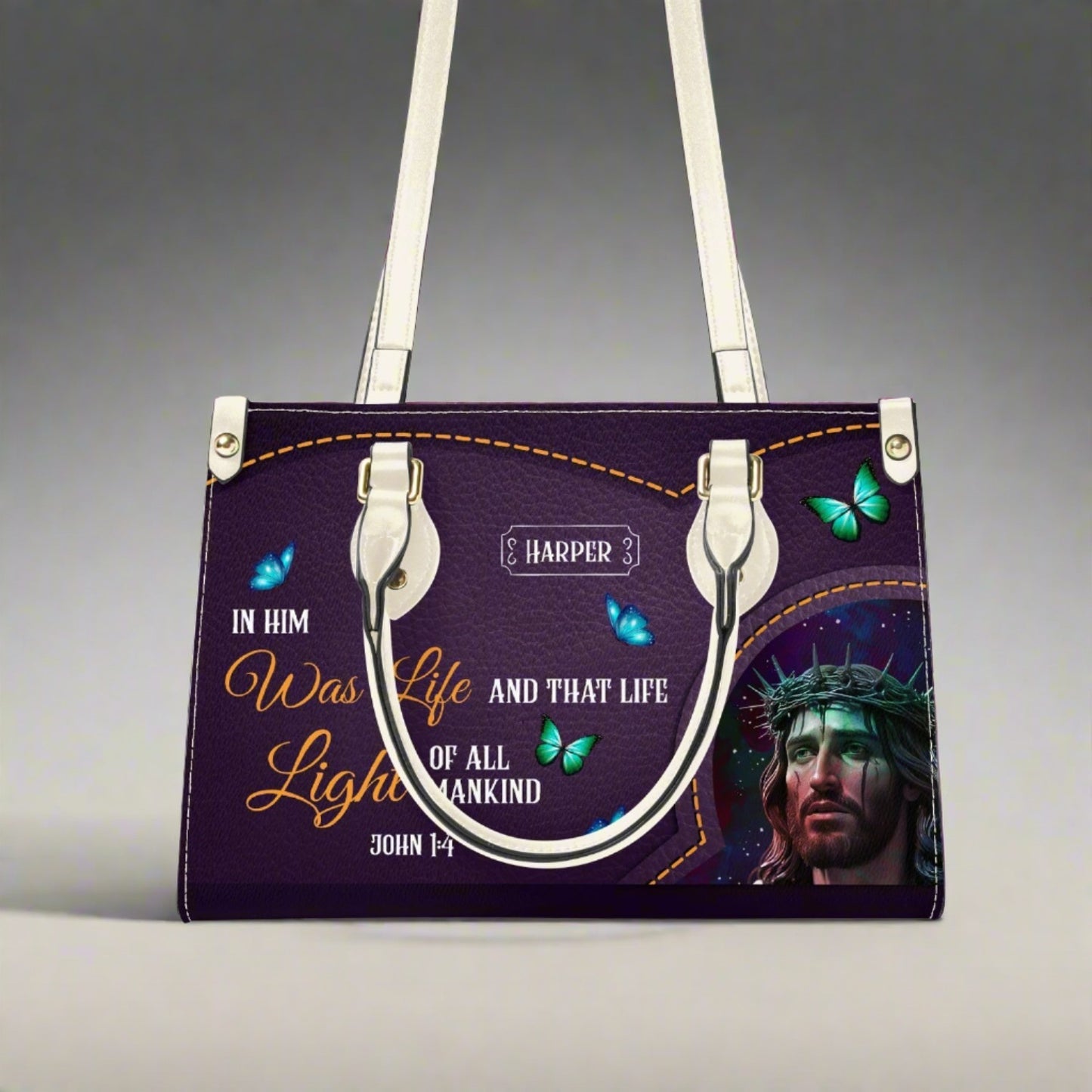 Light of All Mankind - Women's Bespoke Bag - Long Strap
