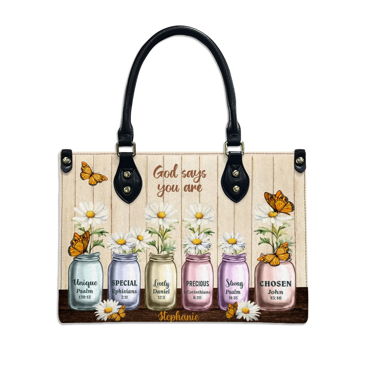 God Says You Are Unique - HandBag for Women