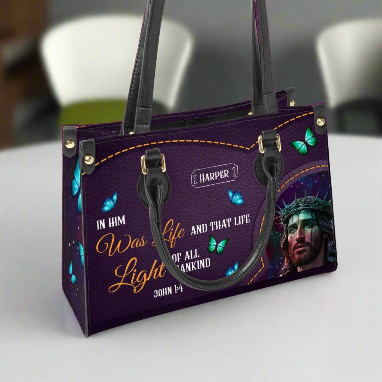 Light of All Mankind - Women's Bespoke Bag - Long Strap