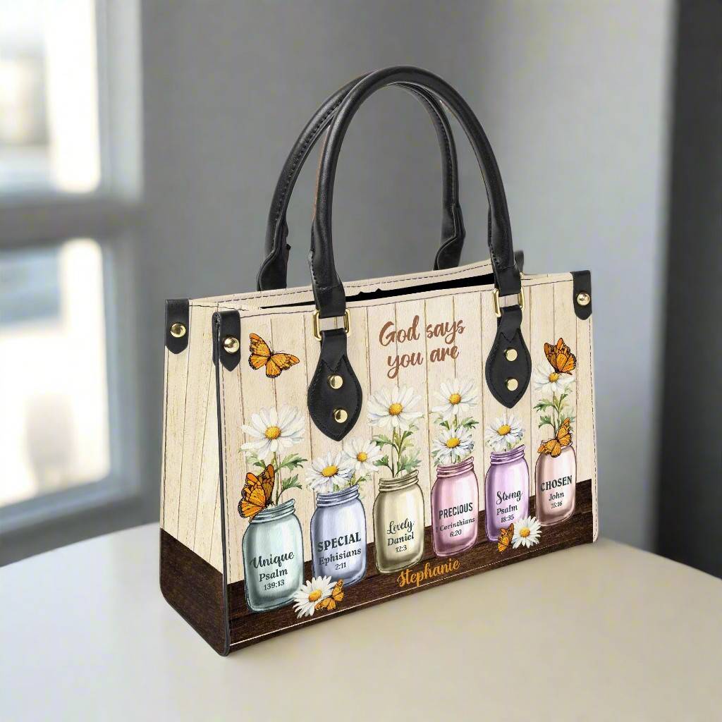 God Says You Are Unique - HandBag for Women