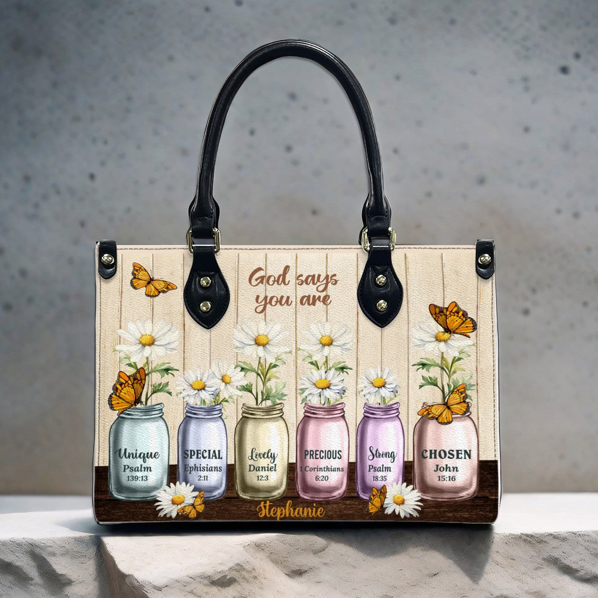 God Says You Are Unique - HandBag for Women