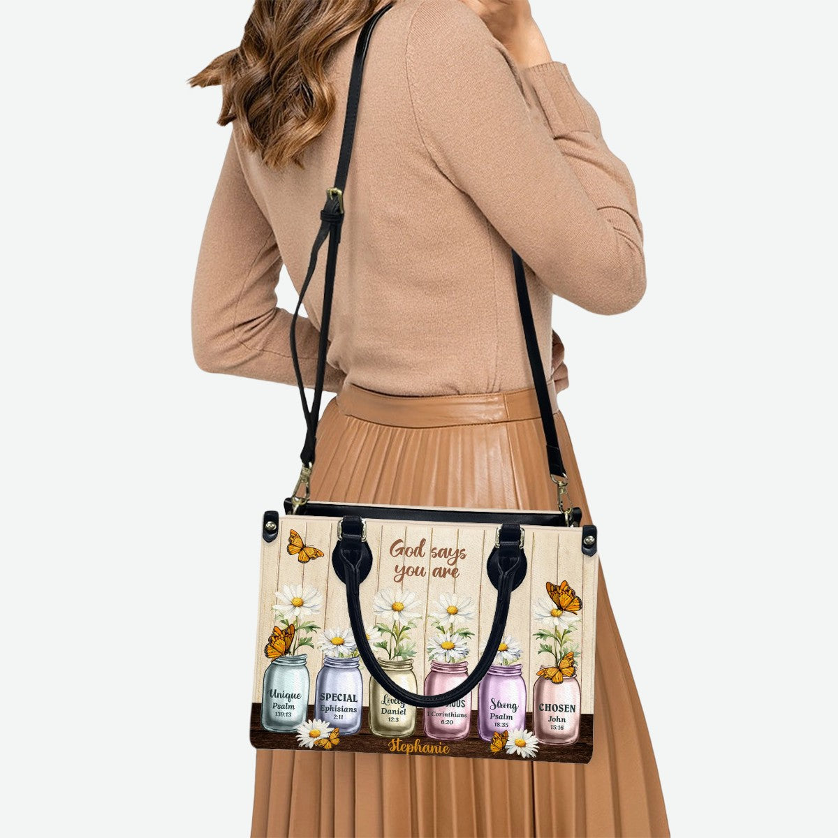 God Says You Are Unique - HandBag for Women