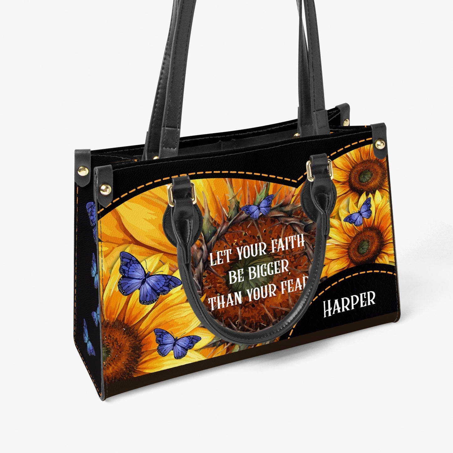 Let Your Faith Be Bigger - Women's Bespoke Bag - Long Strap