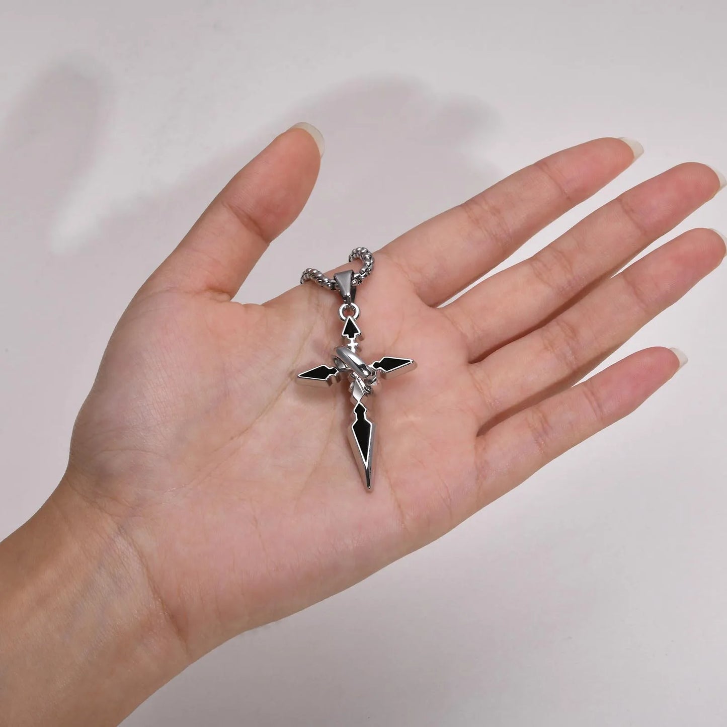Mens Cross Necklaces, Stylish Christian Prayer Jewelry