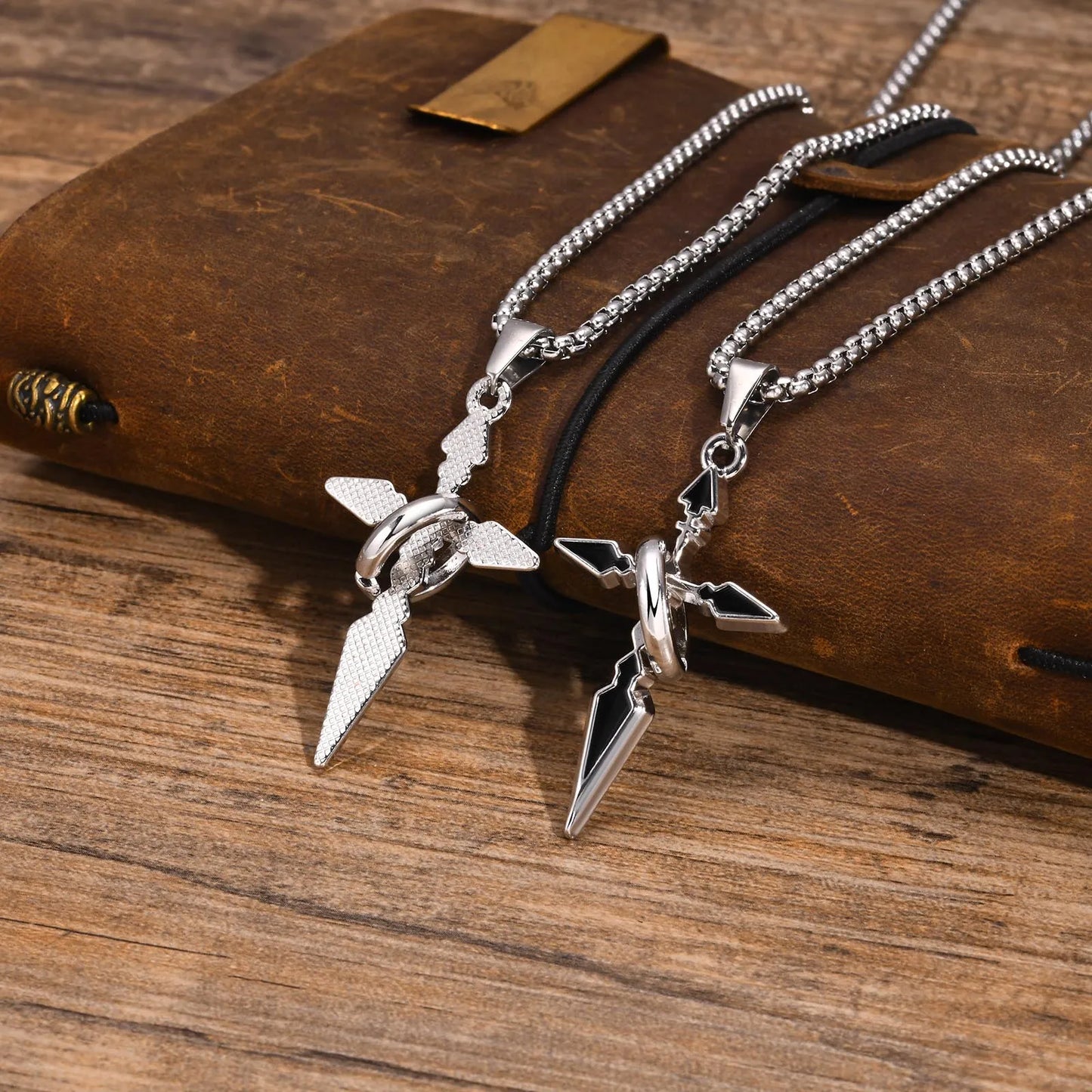 Mens Cross Necklaces, Stylish Christian Prayer Jewelry