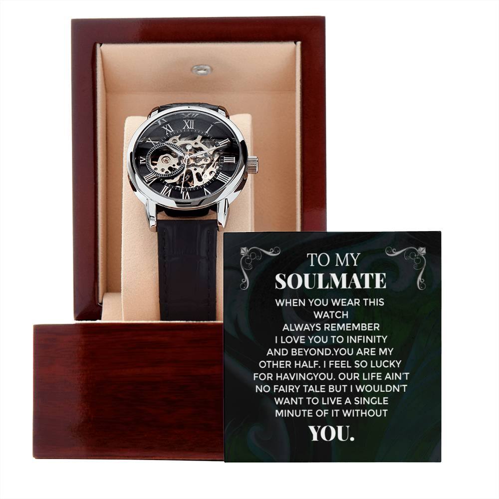 Infinity & Beyond - Men's Openwork Watch