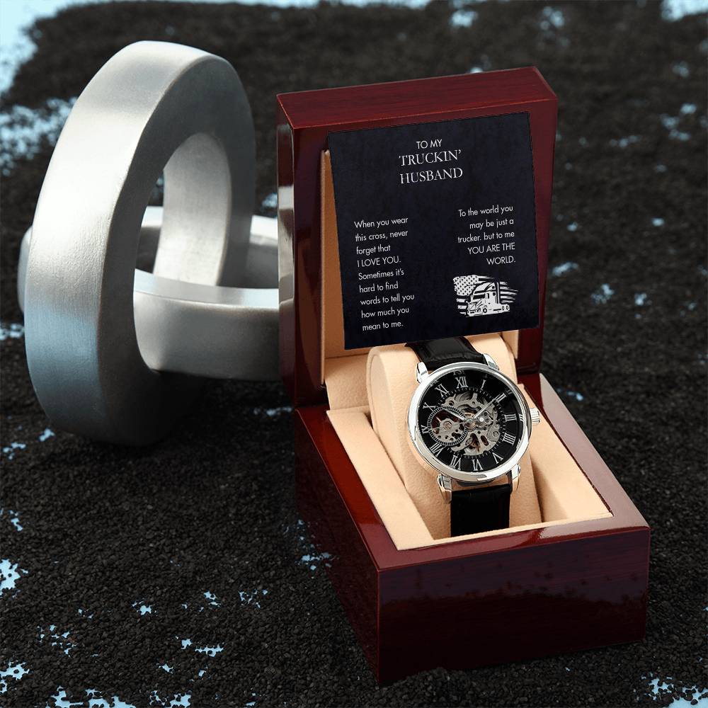 Trucker - Men's Openwork Watch