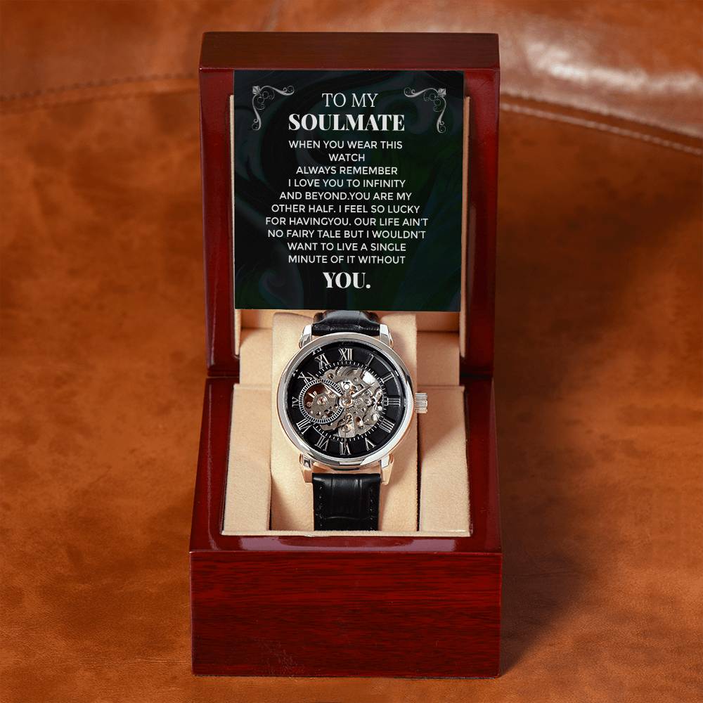 Infinity & Beyond - Men's Openwork Watch