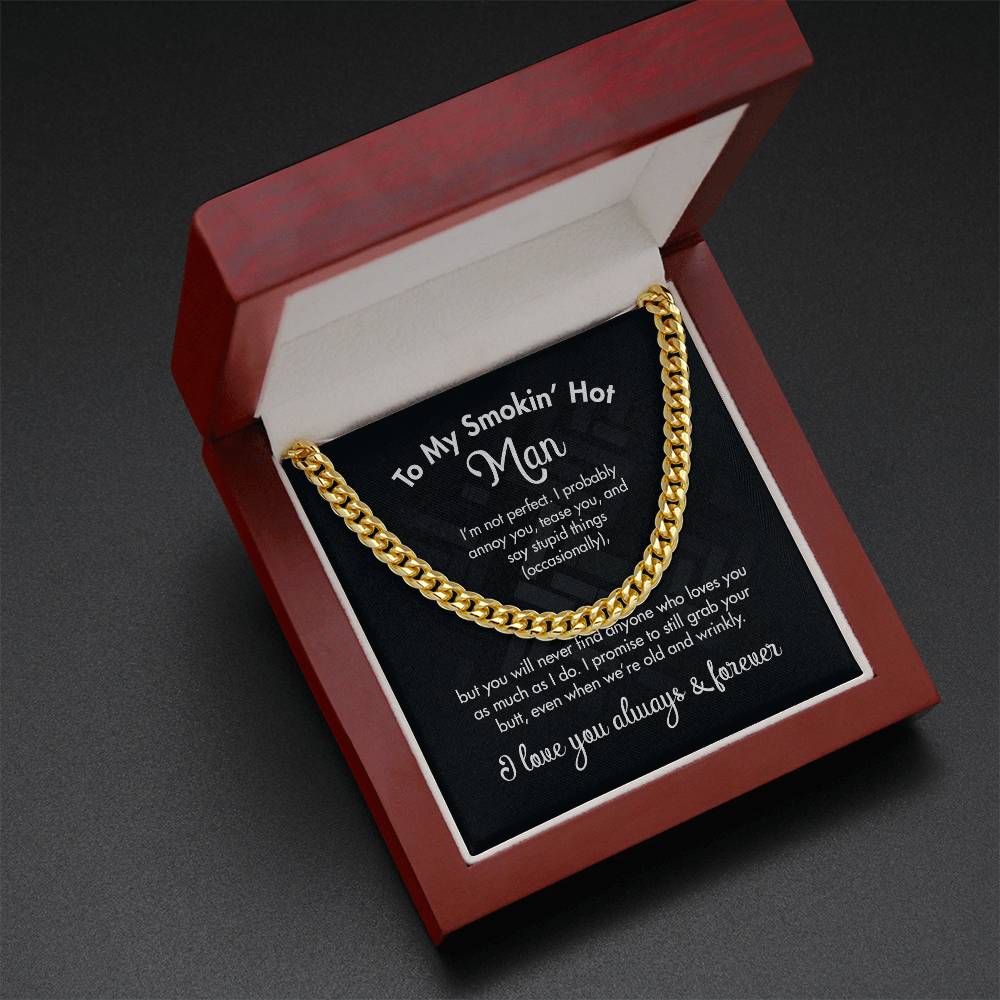 I'm Not Perfect - Cuban Link Chain