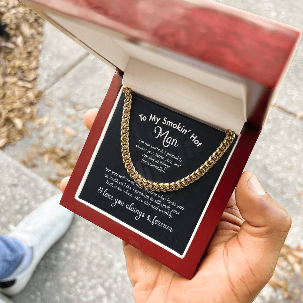 I'm Not Perfect - Cuban Link Chain
