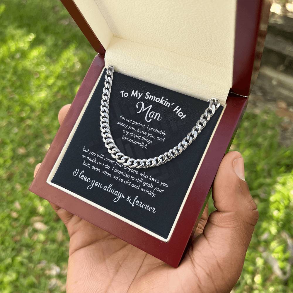 I'm Not Perfect - Cuban Link Chain