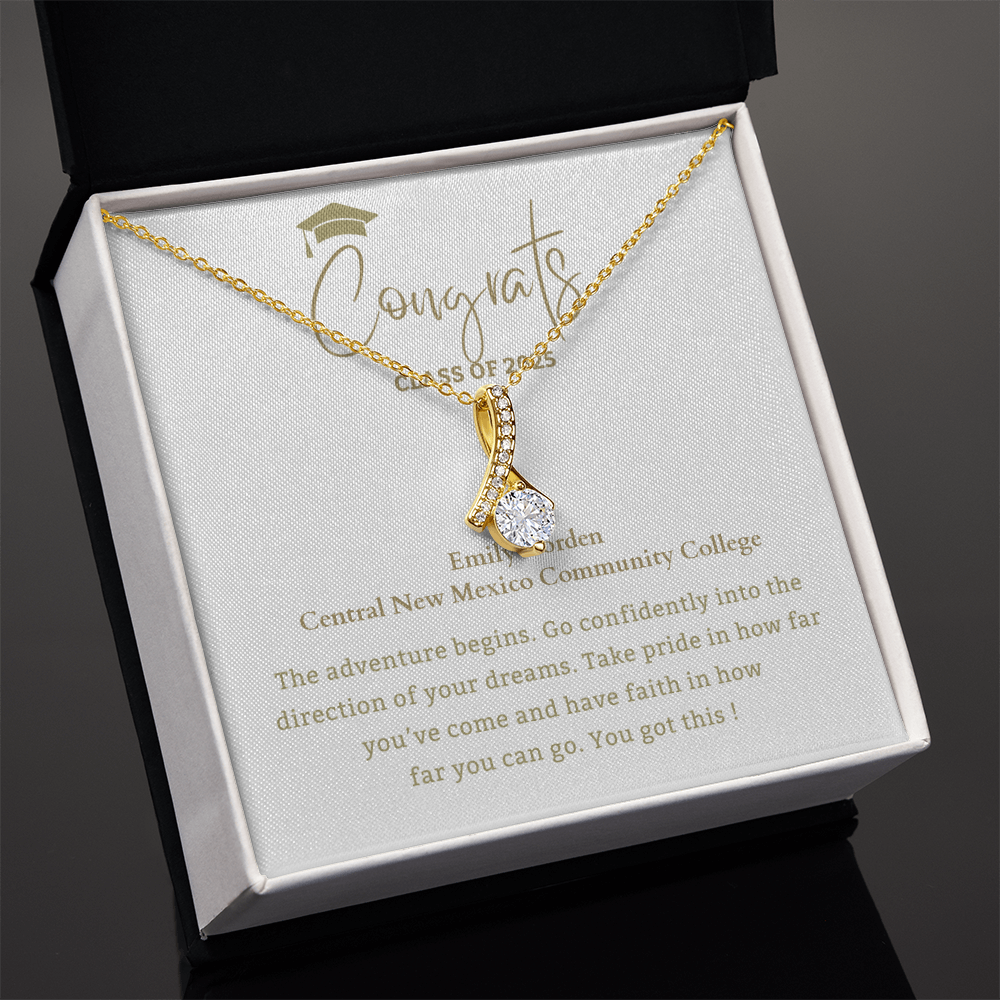 Adventure Begins with Name- Mother Daughter Gift, Daughter Graduation Gift, High School, College Graduate