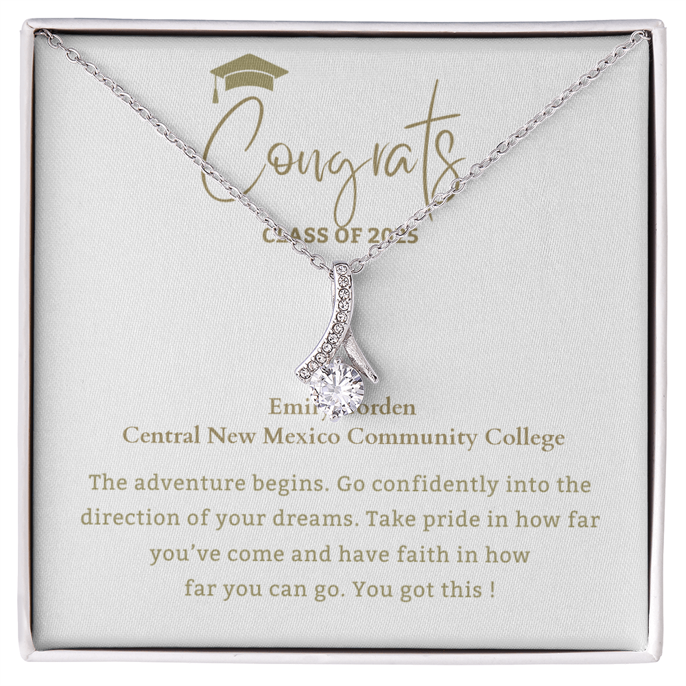 Adventure Begins with Name- Mother Daughter Gift, Daughter Graduation Gift, High School, College Graduate