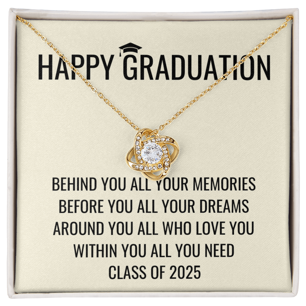 Behind You - Graduation Gift For Daughter, Personalized Graduation, Jewelry For College, Senior Graduation, Graduation Gift For Her - No Name