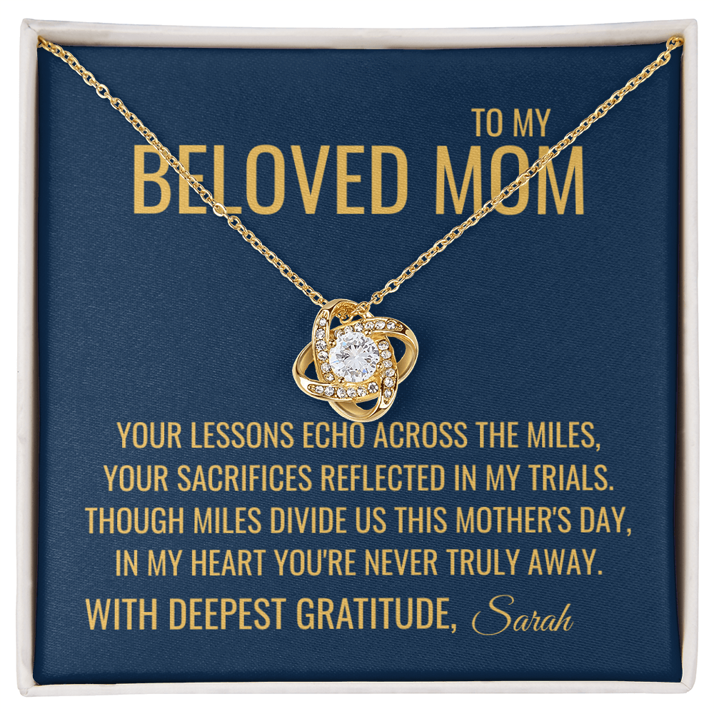 Your Lessons Necklace - Gift from Daughter To Mom, gift from daughter, gift for mom, mom and daughter, gift for mommy