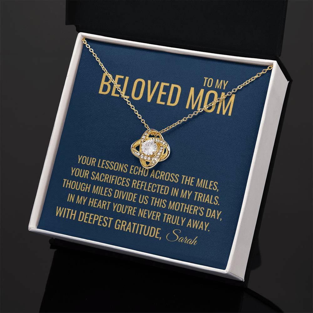 Your Lessons Necklace - Gift from Daughter To Mom, gift from daughter, gift for mom, mom and daughter, gift for mommy
