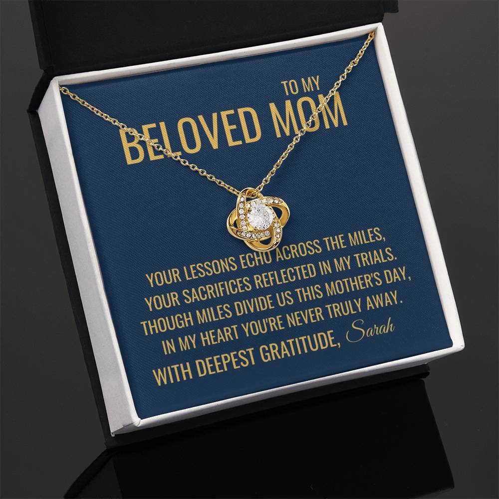 Your Lessons Necklace - Gift from Daughter To Mom, gift from daughter, gift for mom, mom and daughter, gift for mommy