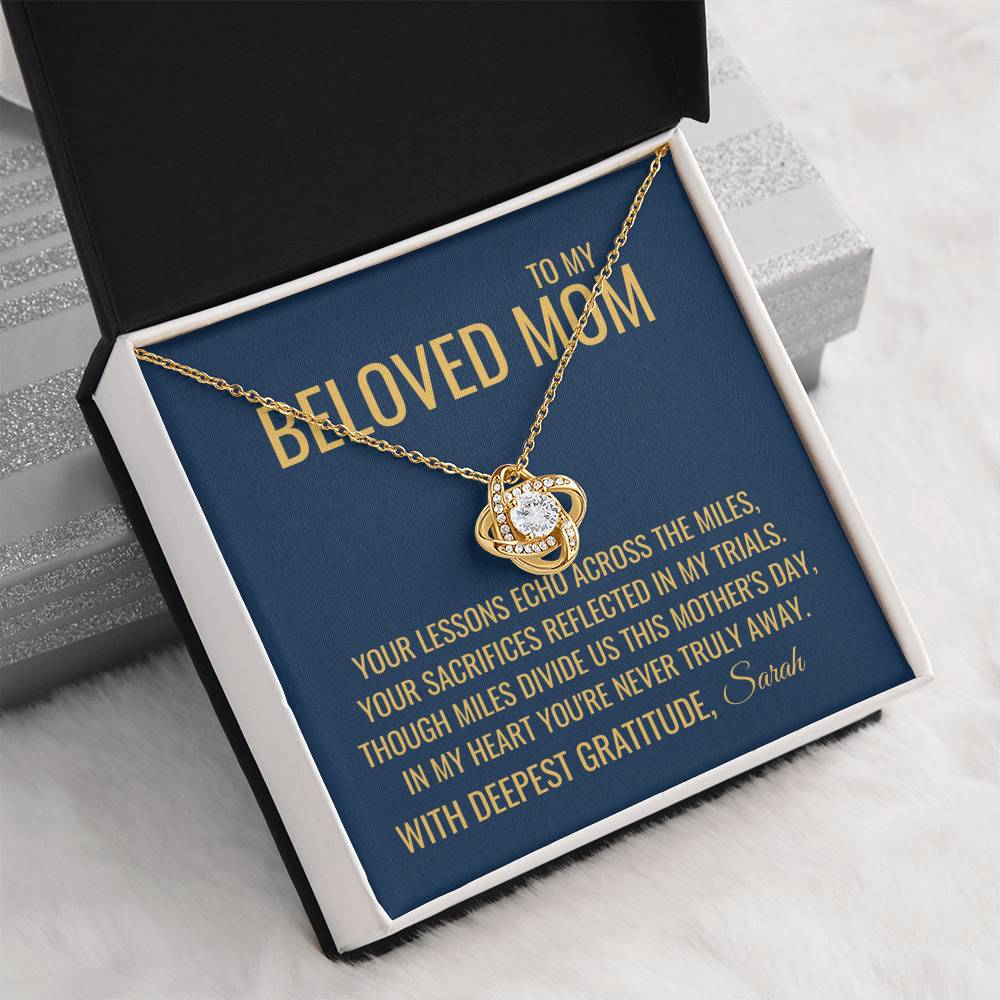 Your Lessons Necklace - Gift from Daughter To Mom, gift from daughter, gift for mom, mom and daughter, gift for mommy