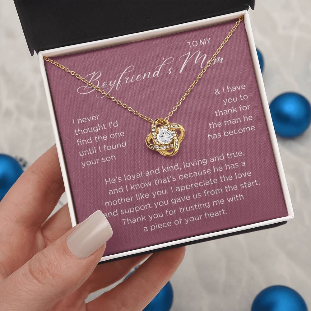 Piece Of Your Heart Necklace - Gift from Girlfriend To Boyfriend's Mom, gift from girlfriend, gift for Boyfriend's Mom