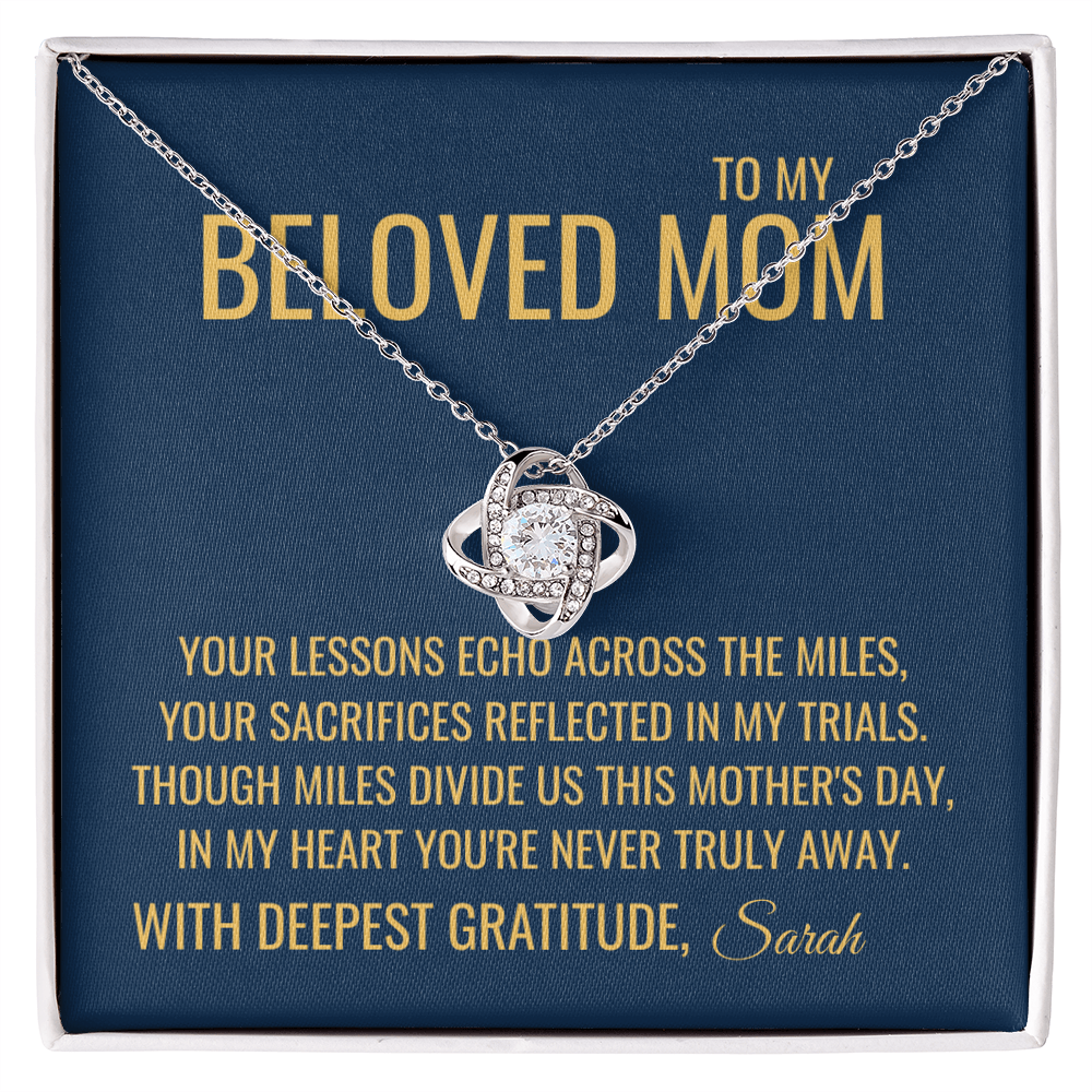 Your Lessons Necklace - Gift from Daughter To Mom, gift from daughter, gift for mom, mom and daughter, gift for mommy