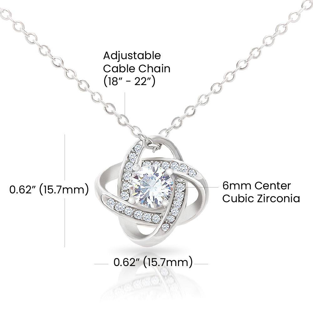 Never Forget Necklace - Gift from Daughter To Mom, gift from daughter, gift for mom, mom and daughter, gift for mommy