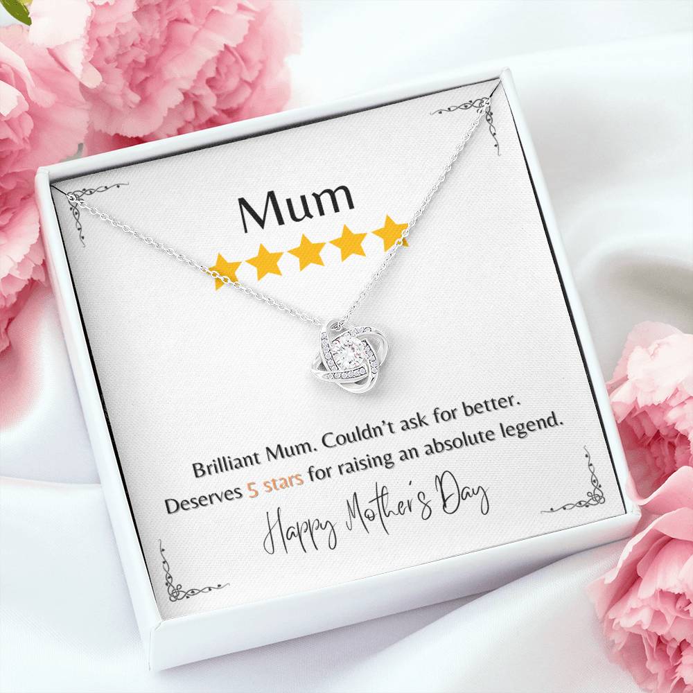 5 Stars - Love Knot Necklace