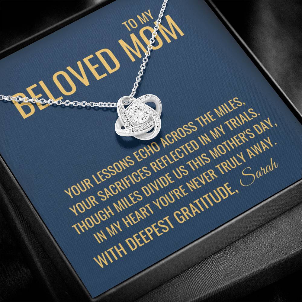 Your Lessons Necklace - Gift from Daughter To Mom, gift from daughter, gift for mom, mom and daughter, gift for mommy