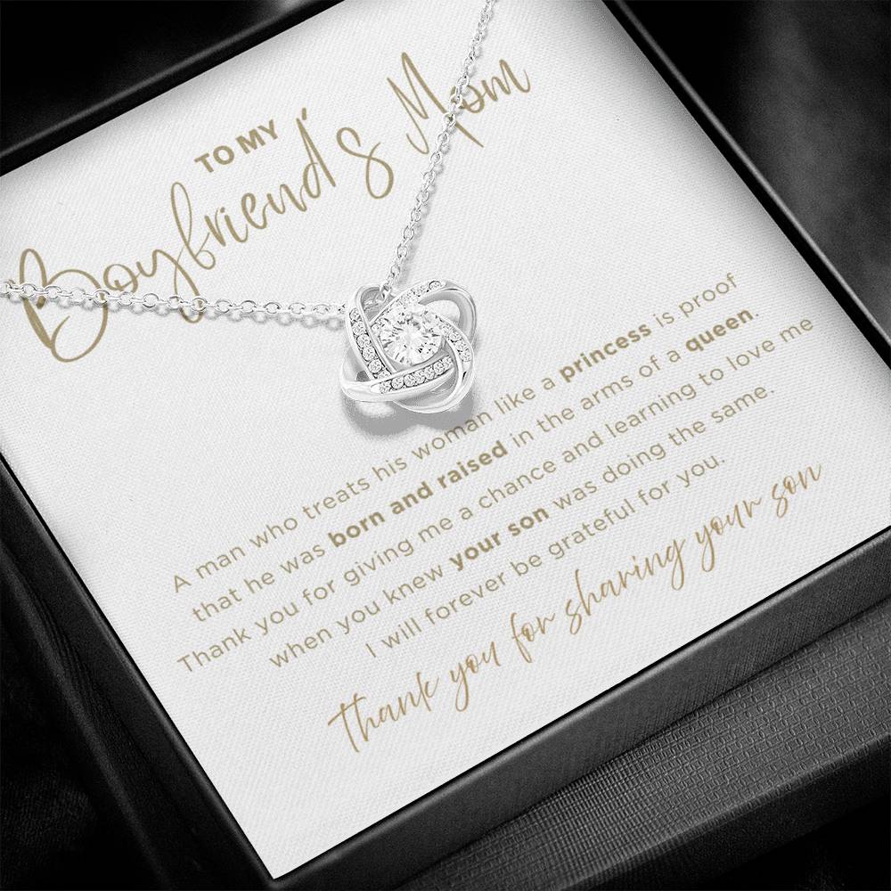 Arms Of A Queen Necklace - Gift from Girlfriend To Boyfriend's Mom, gift from girlfriend, gift for Boyfriend's Mom