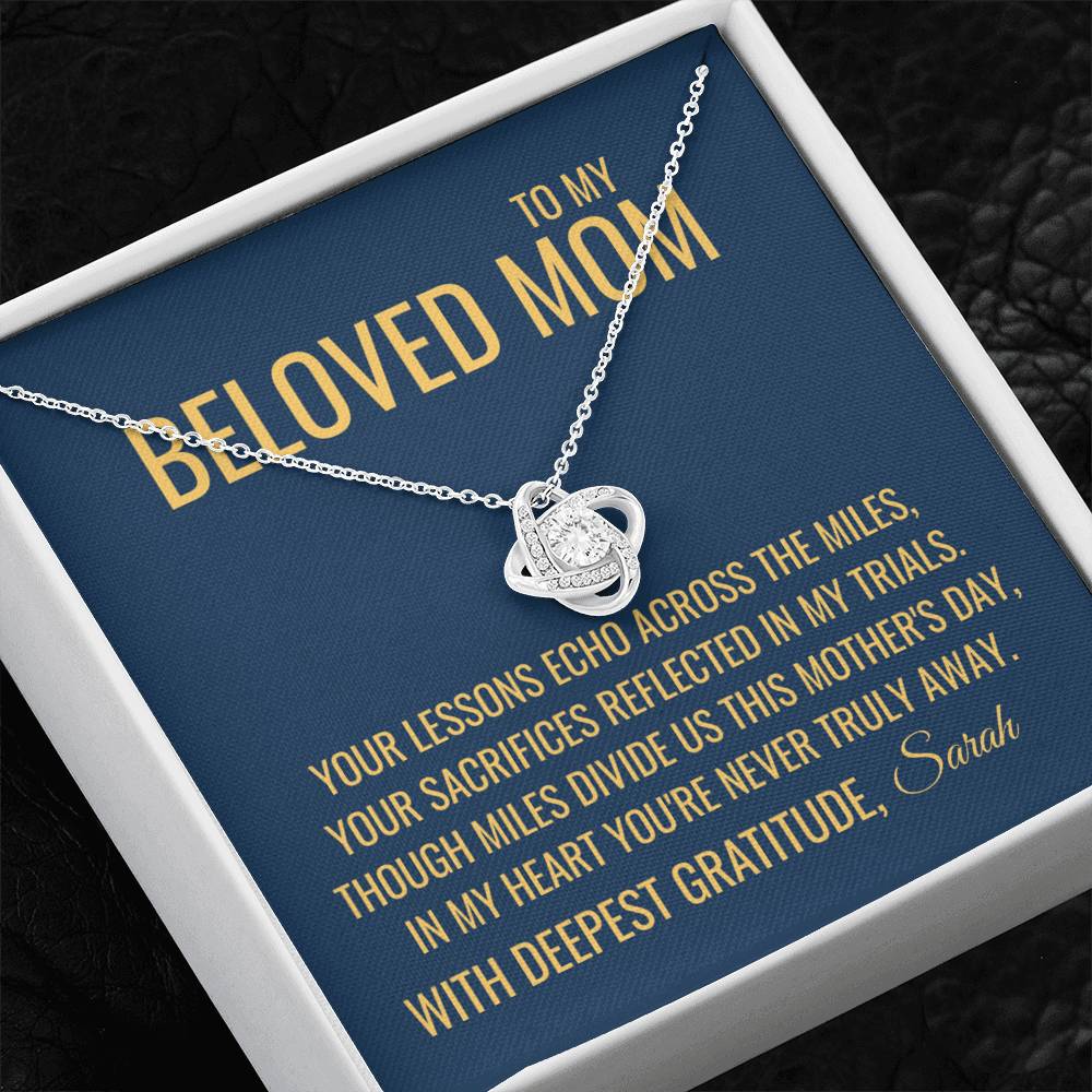 Your Lessons Necklace - Gift from Daughter To Mom, gift from daughter, gift for mom, mom and daughter, gift for mommy