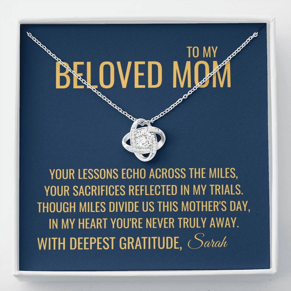 Your Lessons Necklace - Gift from Daughter To Mom, gift from daughter, gift for mom, mom and daughter, gift for mommy
