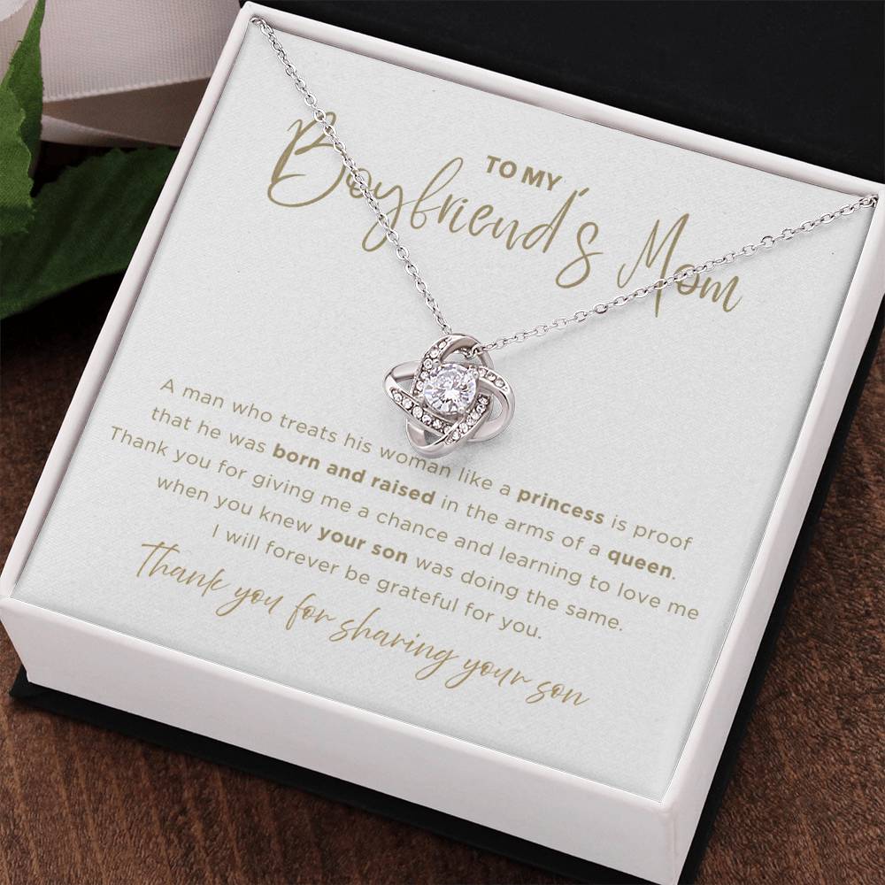 Arms Of A Queen Necklace - Gift from Girlfriend To Boyfriend's Mom, gift from girlfriend, gift for Boyfriend's Mom