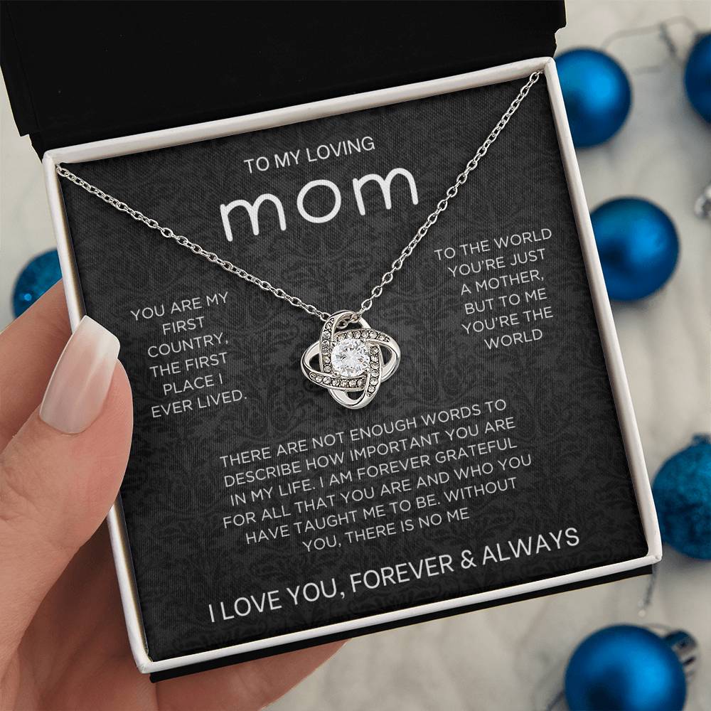 Forever & Always Necklace - Gift from Daughter To Mom, gift from daughter, gift for mom, mom and daughter, gift for mommy
