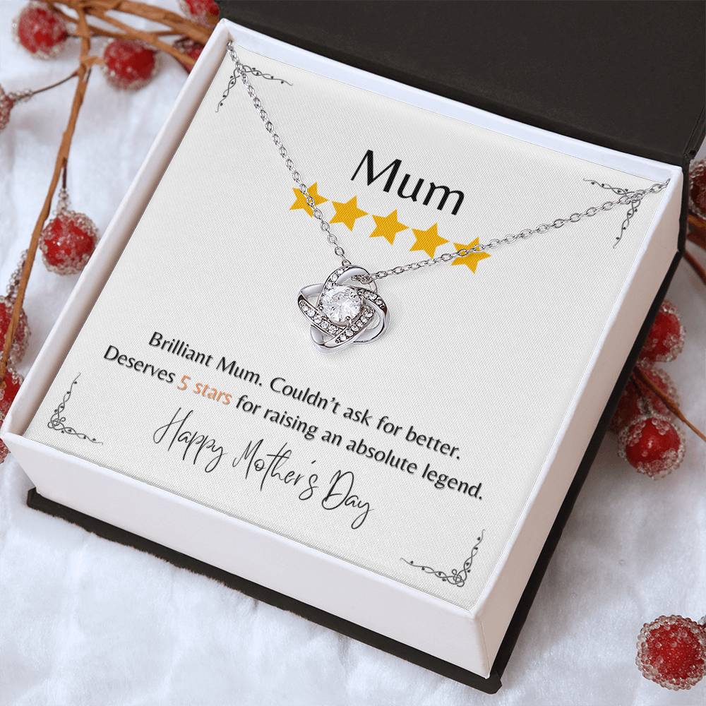 5 Stars - Love Knot Necklace