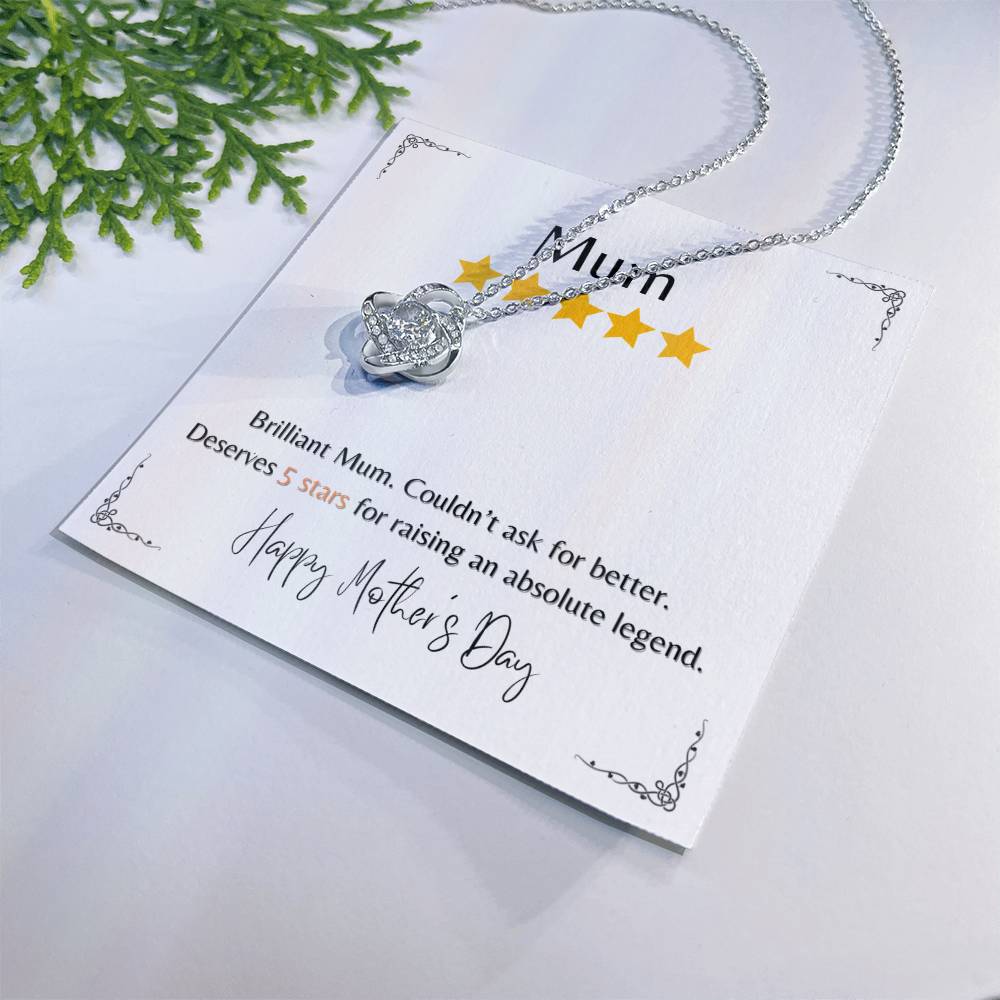 5 Stars - Love Knot Necklace