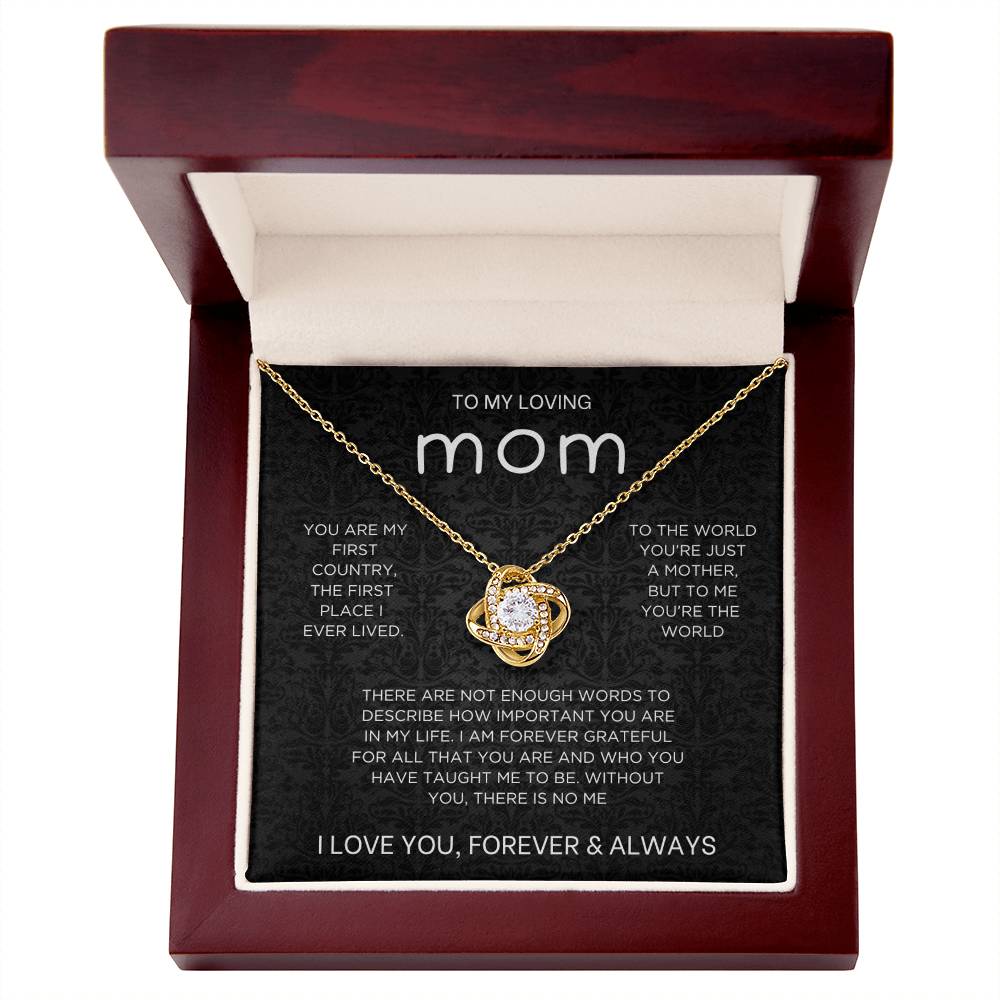 Forever & Always Necklace - Gift from Daughter To Mom, gift from daughter, gift for mom, mom and daughter, gift for mommy