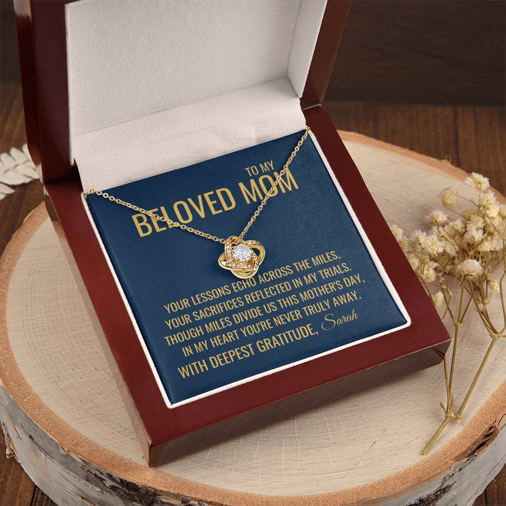 Your Lessons Necklace - Gift from Daughter To Mom, gift from daughter, gift for mom, mom and daughter, gift for mommy
