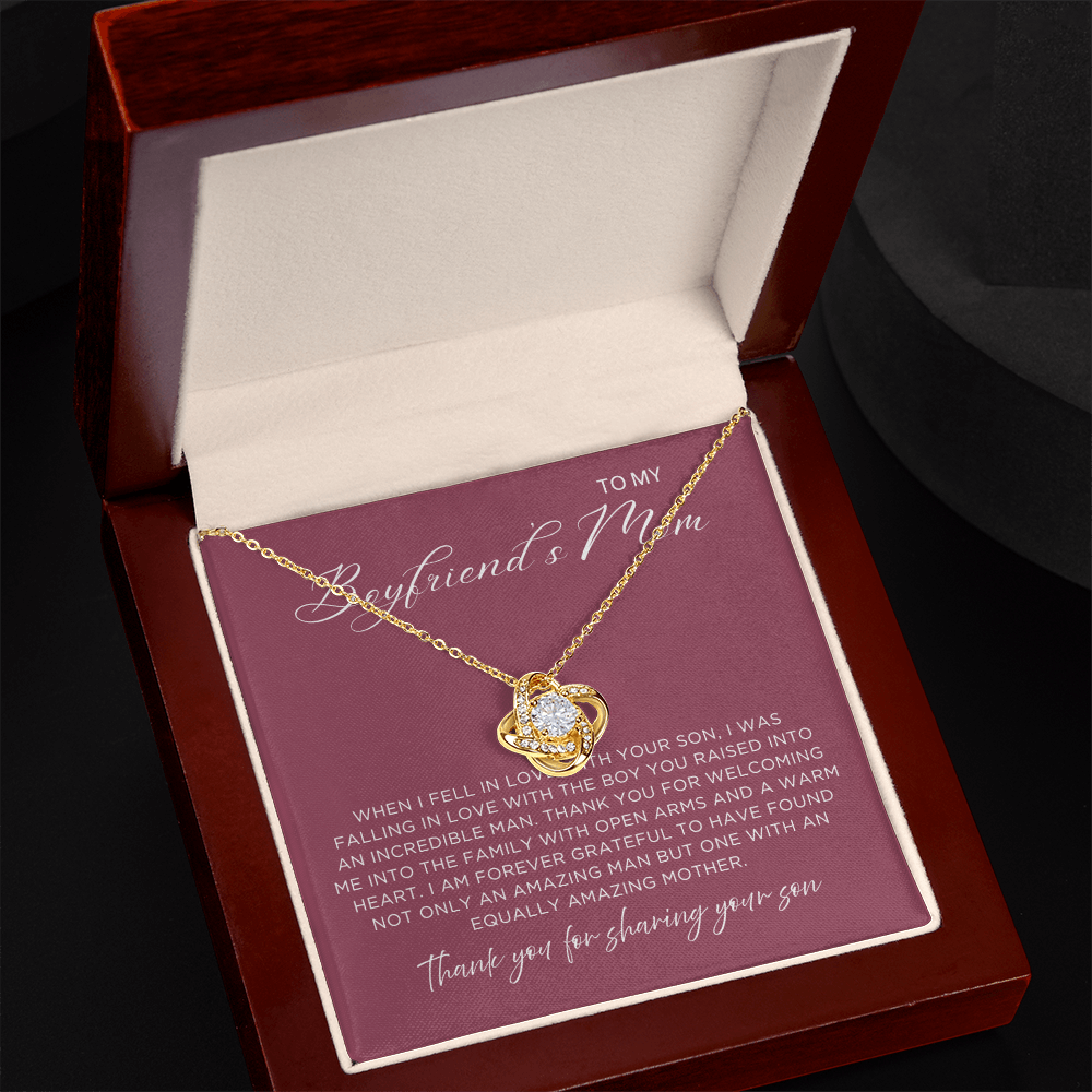 Piece Of Your Heart Necklace - Gift from Girlfriend To Boyfriend's Mom, gift from girlfriend, gift for Boyfriend's Mom