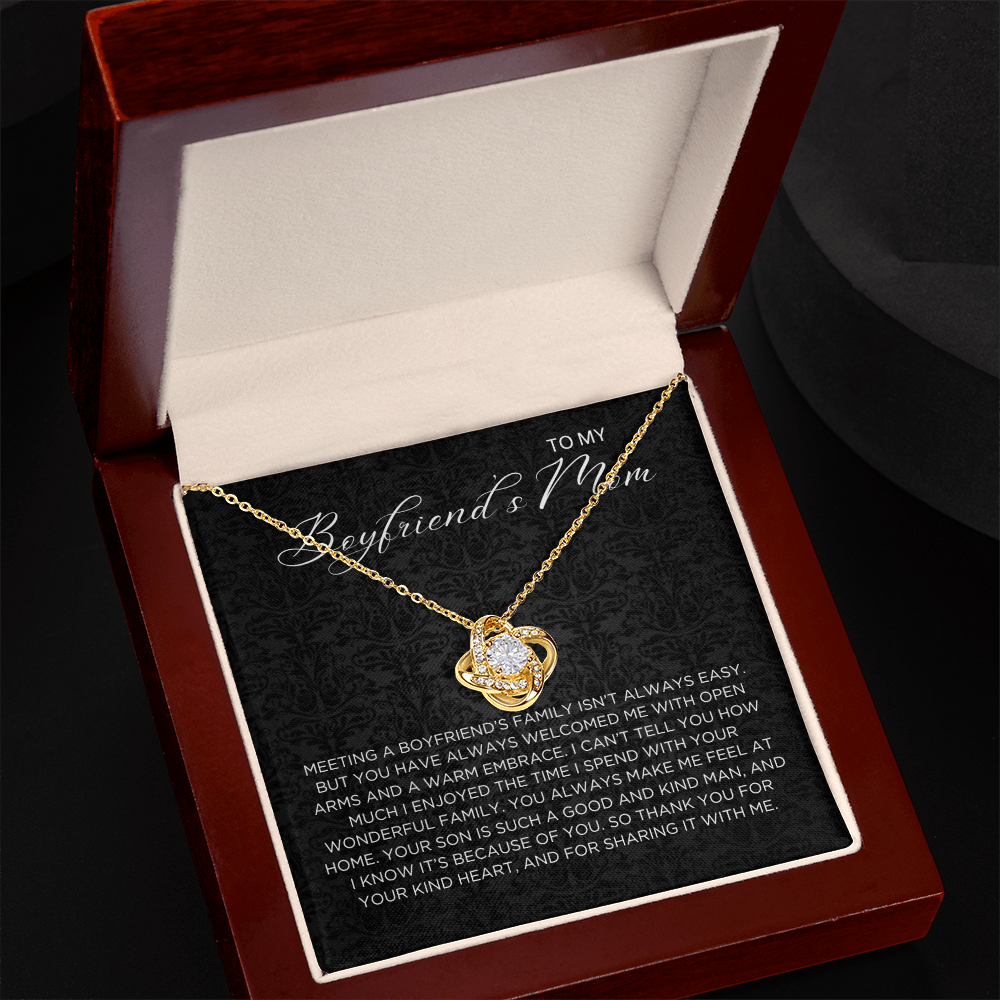 Sharing Your Son Necklace - Gift from Girlfriend To Boyfriend's Mom, gift from girlfriend, gift for Boyfriend's Mom