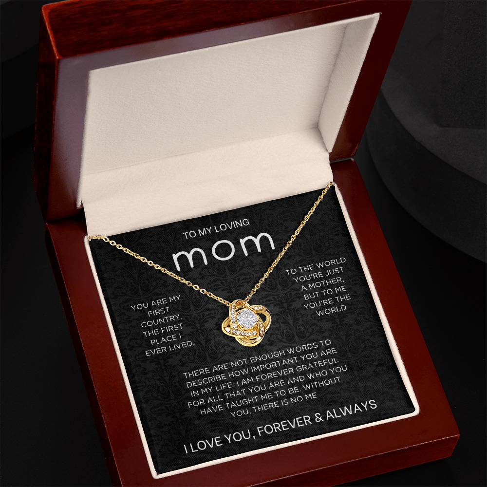 Forever & Always Necklace - Gift from Daughter To Mom, gift from daughter, gift for mom, mom and daughter, gift for mommy