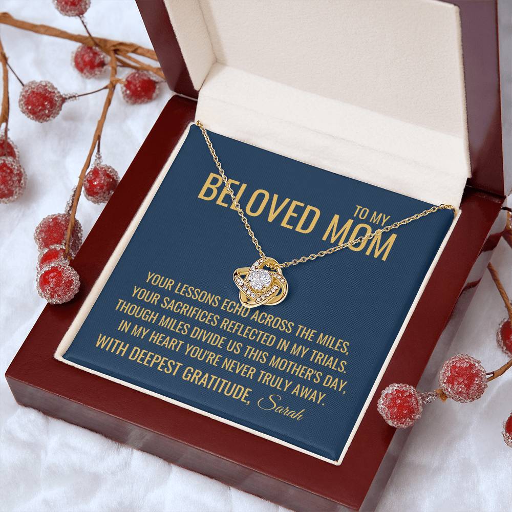 Your Lessons Necklace - Gift from Daughter To Mom, gift from daughter, gift for mom, mom and daughter, gift for mommy