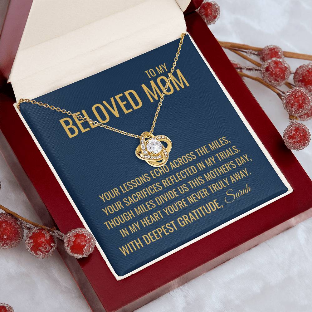 Your Lessons Necklace - Gift from Daughter To Mom, gift from daughter, gift for mom, mom and daughter, gift for mommy